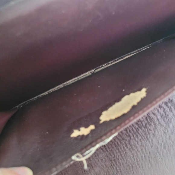 LOUIS VUITTON LV Brown Zip Around Wallet Organizer Atoll Large Clutch Unisex - Picture 10 of 16